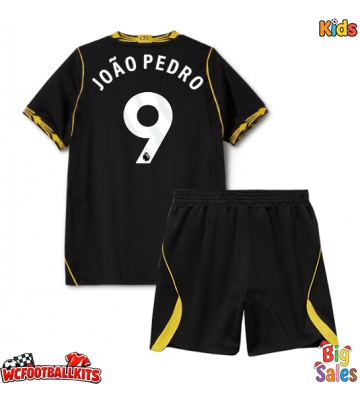 Chelsea Joao Pedro #9 Replica Away Stadium Kit for Kids 2026-27 Short Sleeve (+ pants)